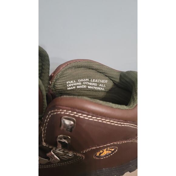 Mountain Gear Rage Hiking Boots Brown Leather 5.5 NOS Vintage Outdoor Trail New main image 5